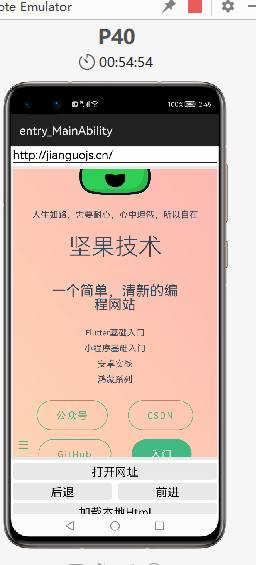 鸿蒙-webview的使用和JS交互（附源码）-鸿蒙开发者社区