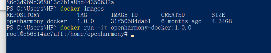 #打卡不停更#OpenHarmony环境安装（docker）-鸿蒙开发者社区